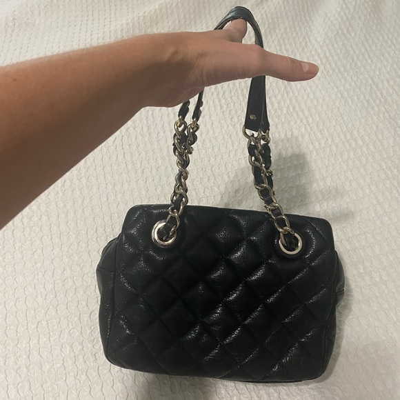 💥HP💥Kate Spade Black Quilted Handbag - Picture 5 of 8